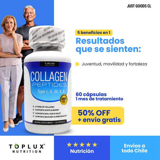 Colágeno Peptides 5 en 1